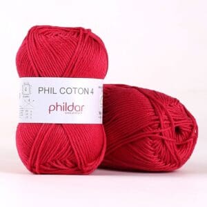 Phildar Phil Coton 4 - Framboise