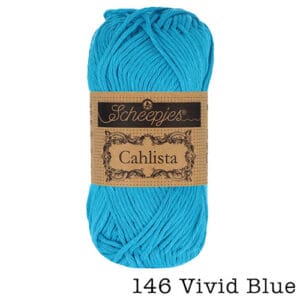 Scheepjes Cahlista - 146 Vivid Blue