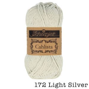 Scheepjes Cahlista - 172 Light Silver