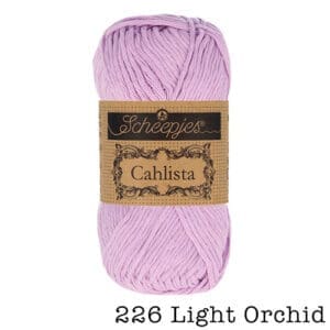 Scheepjes Cahlista - 226 Light Orchid