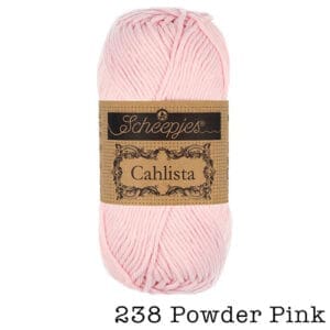 Scheepjes Cahlista - 238 Powder Pink