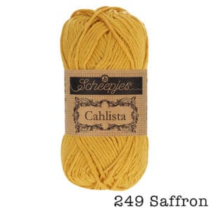 Scheepjes Cahlista - 249 Saffron