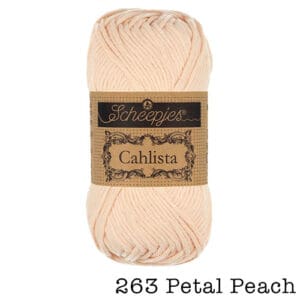 Scheepjes Cahlista - 263 Petal Peach
