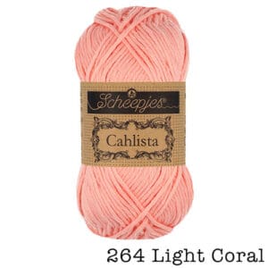 Scheepjes Cahlista - 264 Light Coral