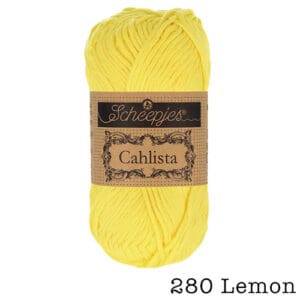 Scheepjes Cahlista - 280 Lemon