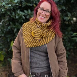 Haakpakket Funny Rosa Sjaal