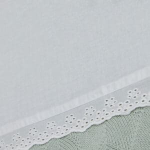 Jollein Lakentje – Lace | Ivory | Gepersonaliseerd